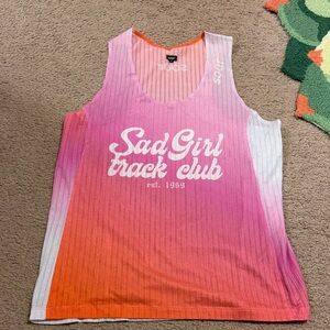 SOAR Running x Sad Girl Track Club Singlet M